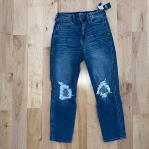 hollister mom jeans